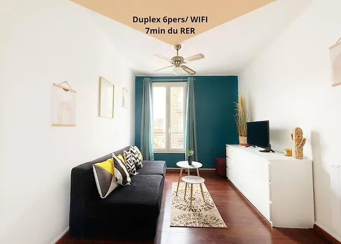 Somptueux Appartement Duplex Proche Rer